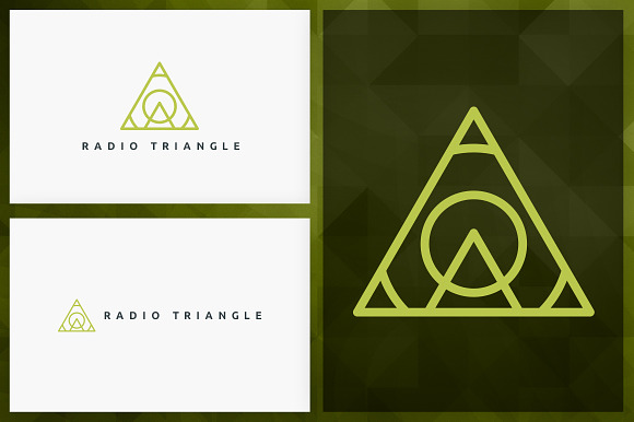 20 Triangle Logos - Outline edition in Logo Templates - product preview 10
