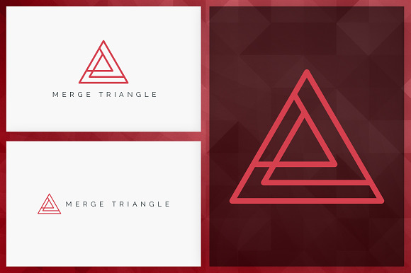 20 Triangle Logos - Outline edition in Logo Templates - product preview 11