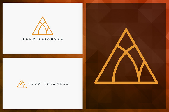20 Triangle Logos - Outline edition in Logo Templates - product preview 12