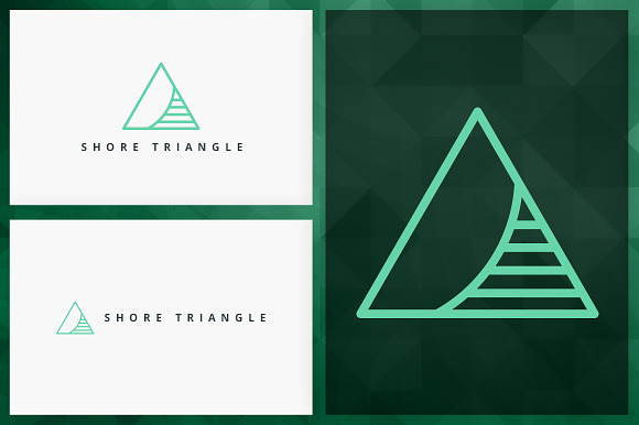 20 Triangle Logos - Outline edition in Logo Templates - product preview 18