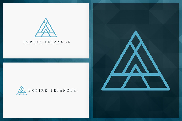 20 Triangle Logos - Outline edition in Logo Templates - product preview 19