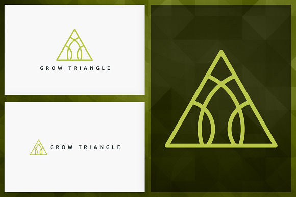 20 Triangle Logos - Outline edition in Logo Templates - product preview 20