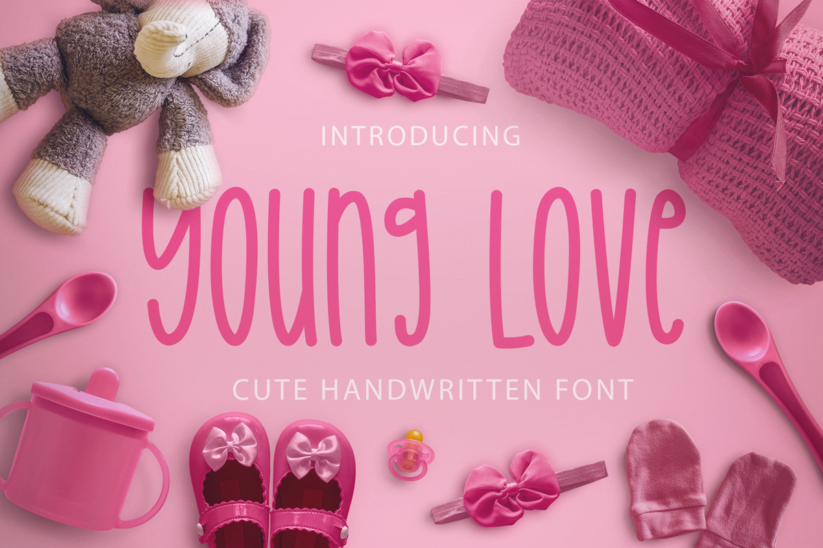 Young Love in Love Fonts - product preview 8