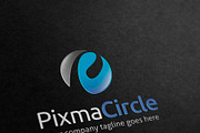 Pix Circle Letter P Logo