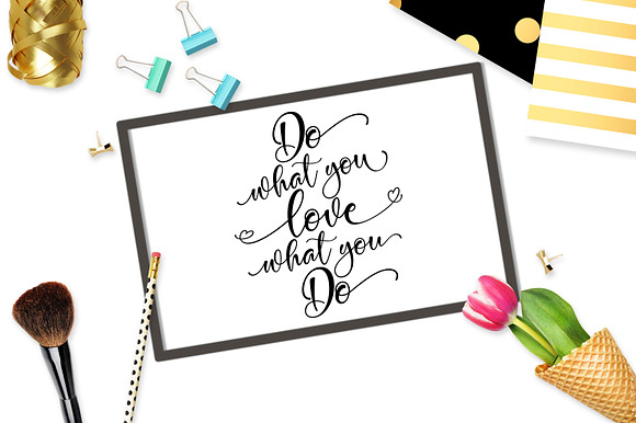 Do what you Love what you do SVG DXF in Illustrations - product preview 1