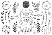 St. Valentine's day vector pack