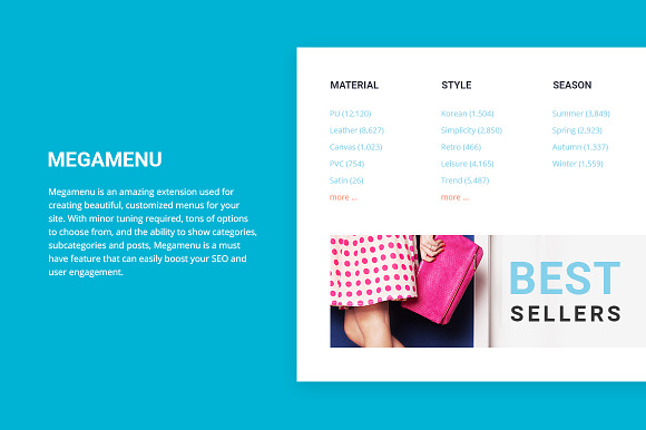 Kerbelco - Handbags Magento 2 Theme in Magento Themes - product preview 3