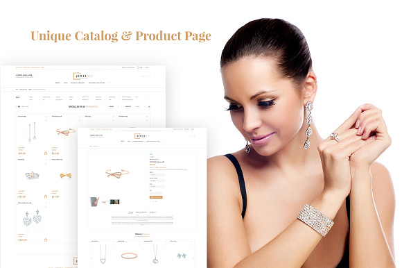 Jewelry Store Magento 2 Theme in Magento Themes - product preview 4