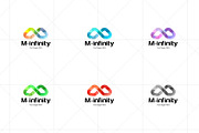Letter M / W Infinity Logo