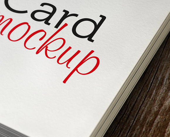 Bussines Card Mockup in Print Mockups - product preview 2