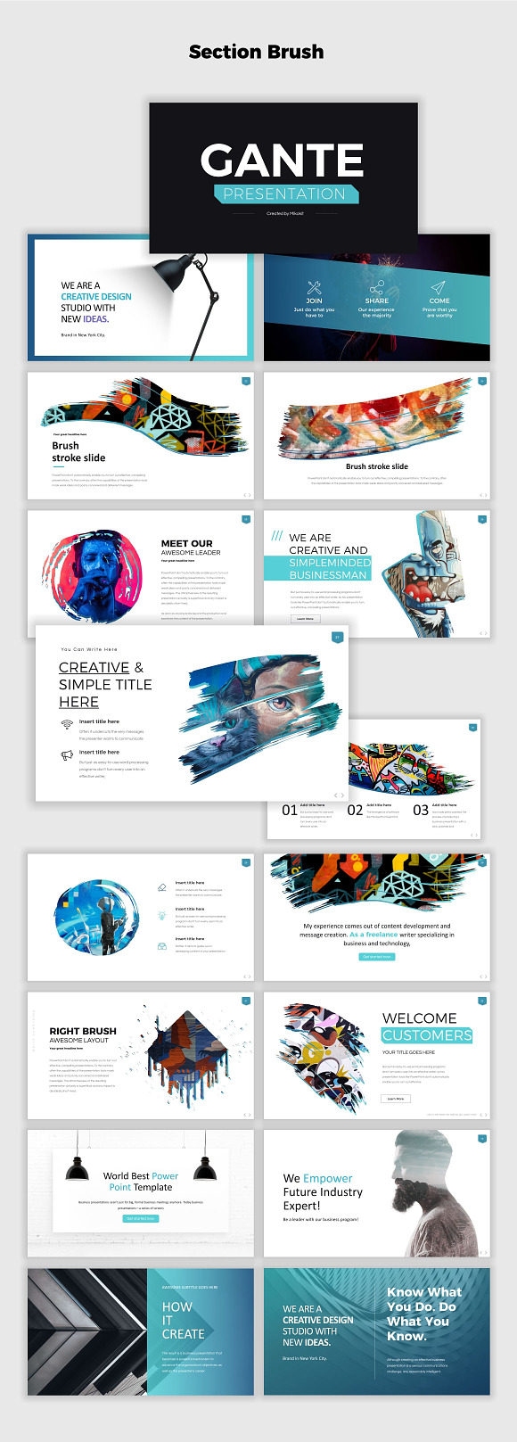 Gante - Powerpoint Template in PowerPoint Templates - product preview 2