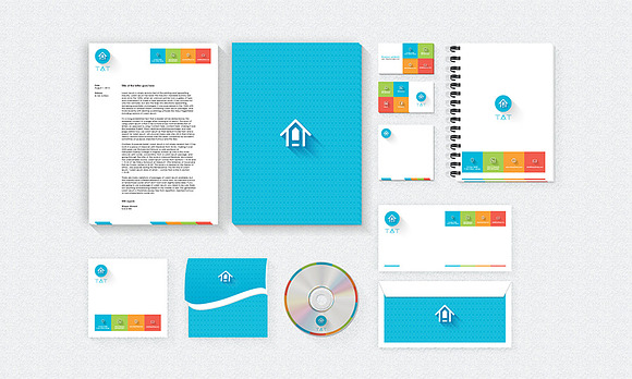 Corporate Stationery Metro Style in Stationery Templates - product preview 1