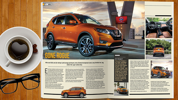Car Magazine Template in Magazine Templates - product preview 5