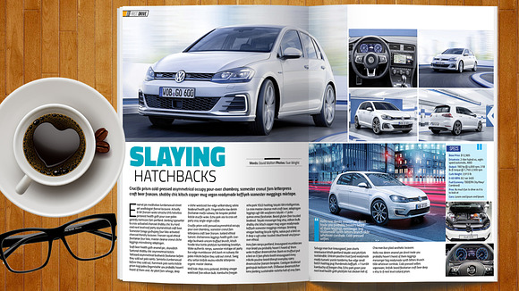 Car Magazine Template in Magazine Templates - product preview 6