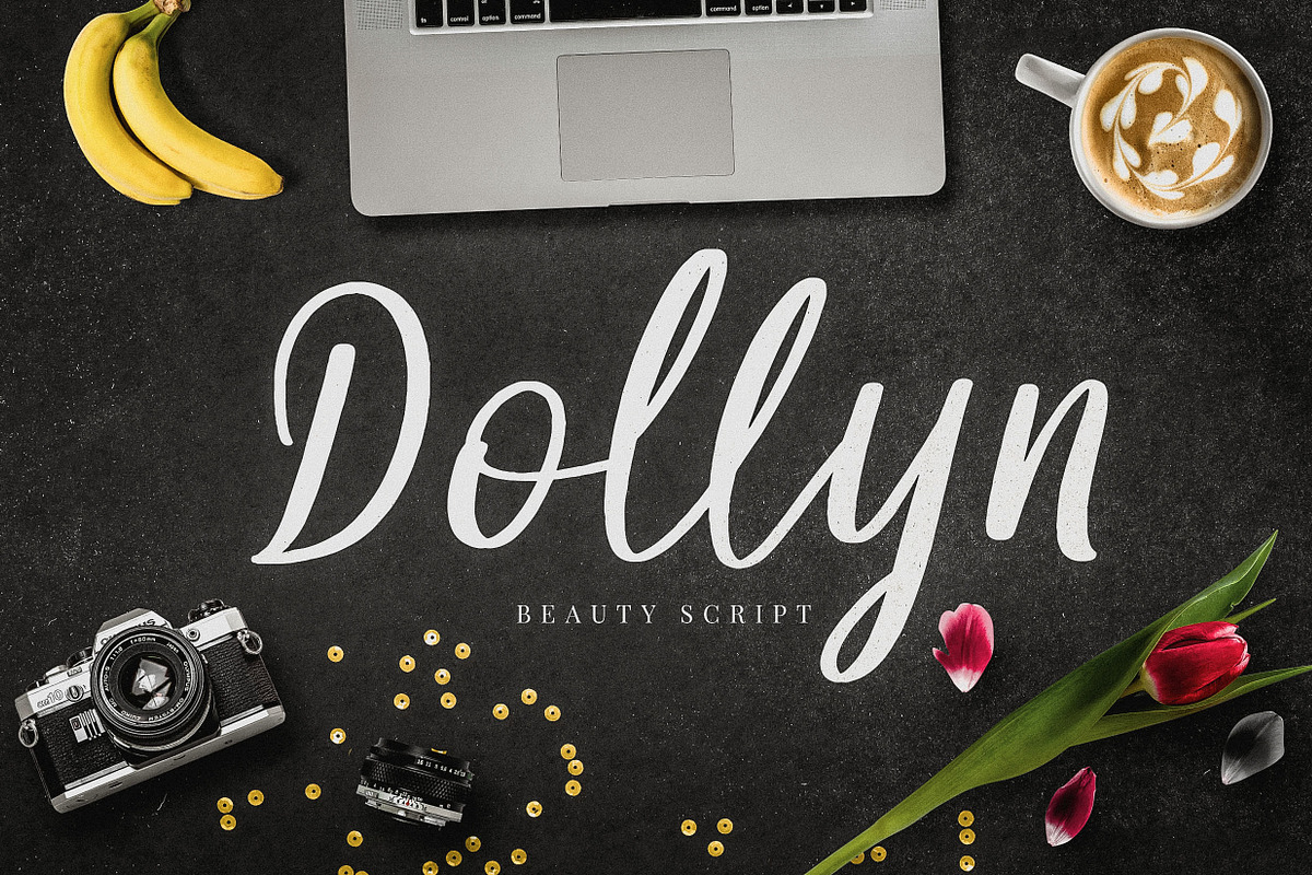 Dollyn Script - Casual Playful Font in Script Fonts - product preview 8