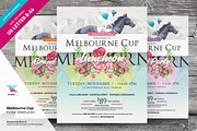 Melbourne Cup Flyer Templates
