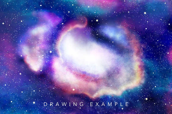 Galaxy Brushes for Procreate Vol. 1 in Photoshop Brushes - product preview 4