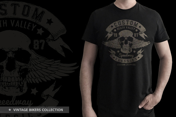 DEATH VALLEY - Bikers collection in Illustrations - product preview 1