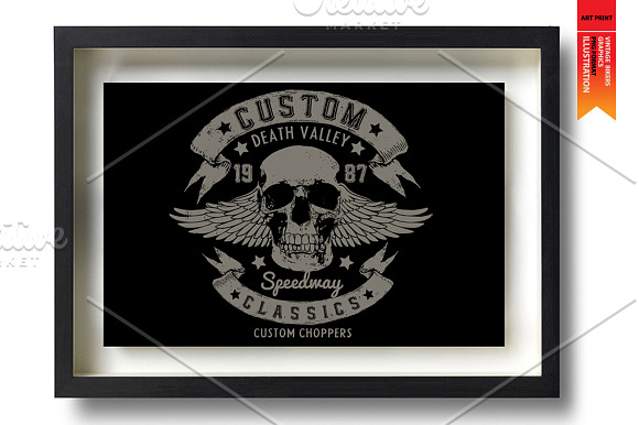 DEATH VALLEY - Bikers collection in Illustrations - product preview 3