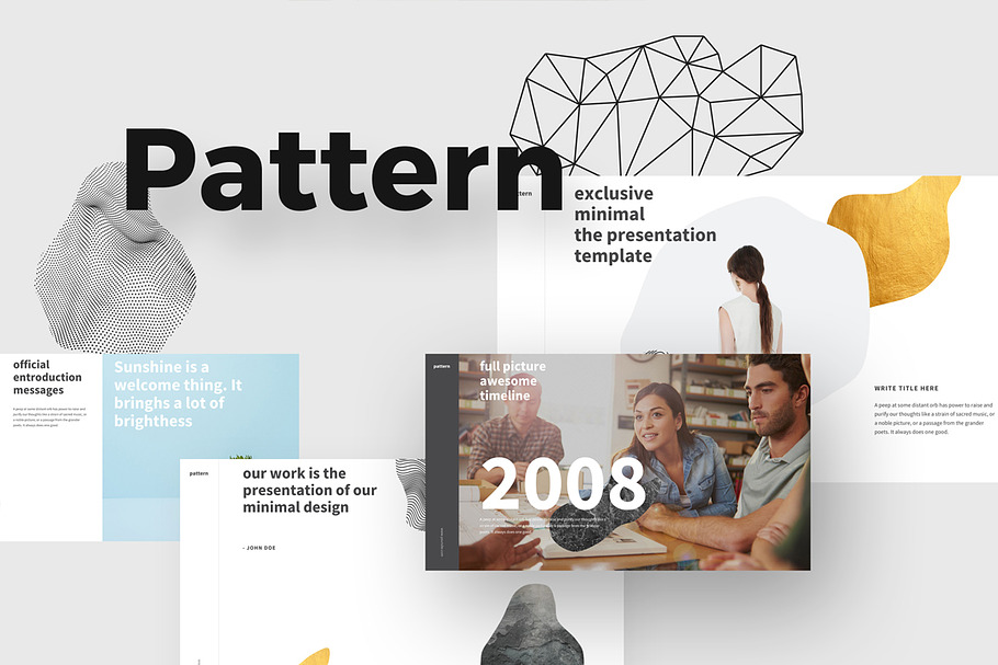 PATTERN Keynote Template in Keynote Templates - product preview 8