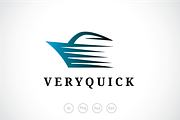 Very Quick Shipping Logo Template