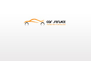 Speed Car Service Logo Type