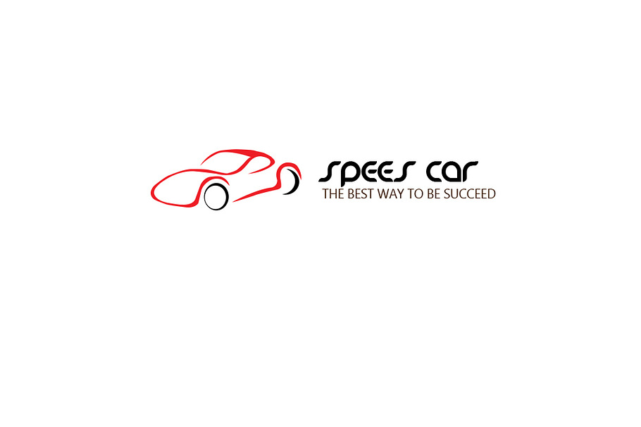 Speed Car Logo Type