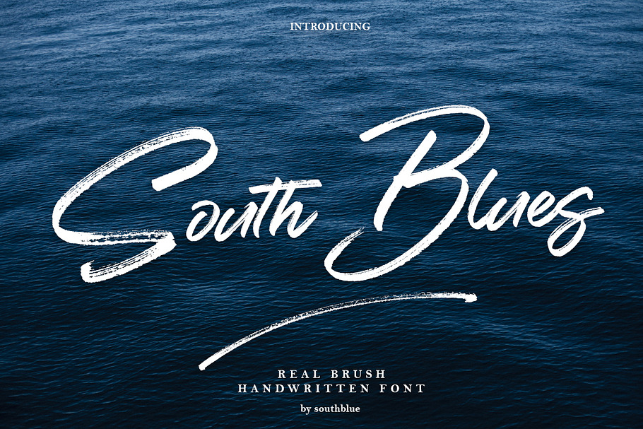 South Blues in Script Fonts - product preview 8