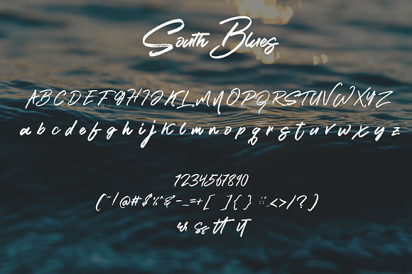South Blues in Script Fonts - product preview 11