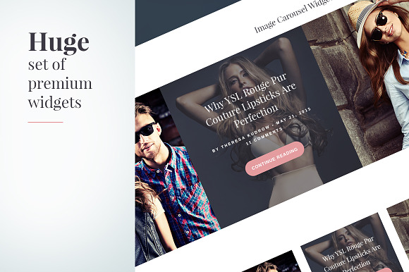 Lifestyle & Fashion Blog in WordPress Blog Themes - product preview 3