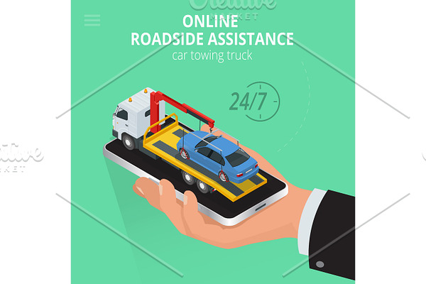 Car towing truck Online