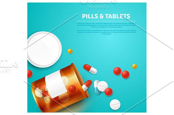 Medicines Realistic Set in Objects - product preview 4