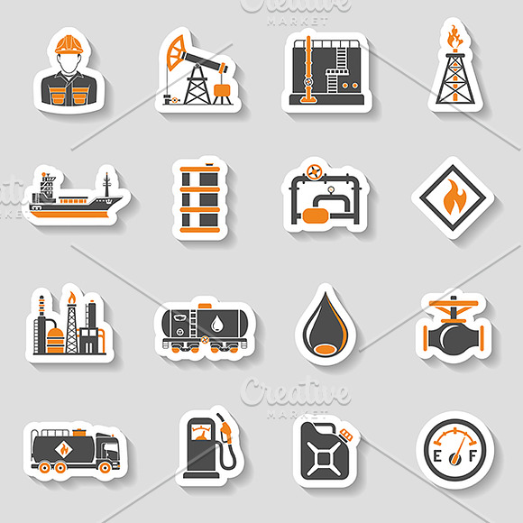 Oil Industry in Illustrations - product preview 2