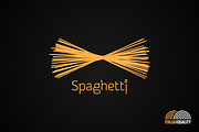 Spaghetti pasta logo design