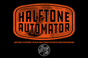 Halftone Automator for Photoshop