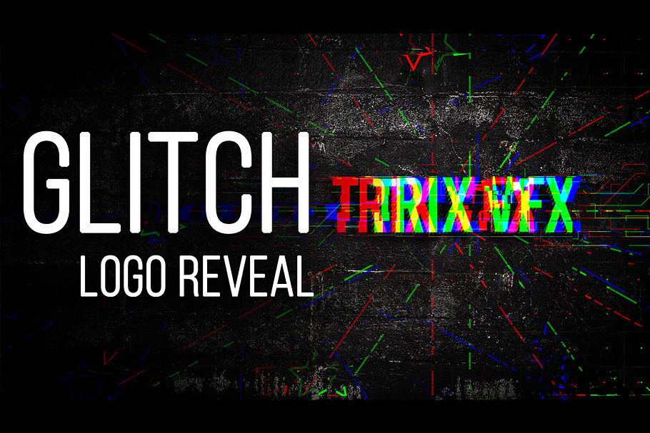 Glitch Logo Reveal in Logo Templates - product preview 8