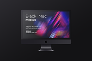 Black iMac Pro MockUp