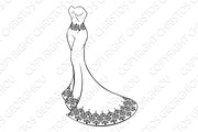 Brides Wedding Dress Concept