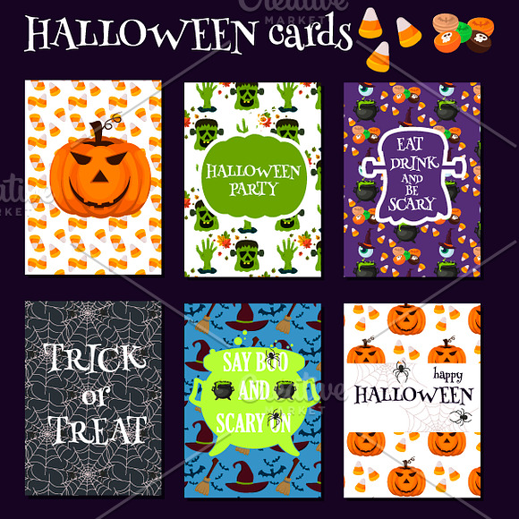 Halloween party collection vector in Objects - product preview 6