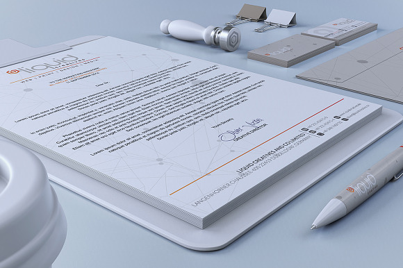 Elegant Corporate Identity in Stationery Templates - product preview 3