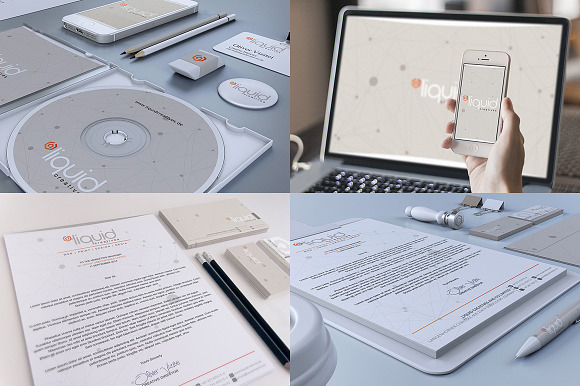 Elegant Corporate Identity in Stationery Templates - product preview 4