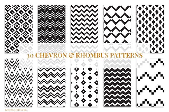 Chevron & Rhombus Patterns in Patterns - product preview 2