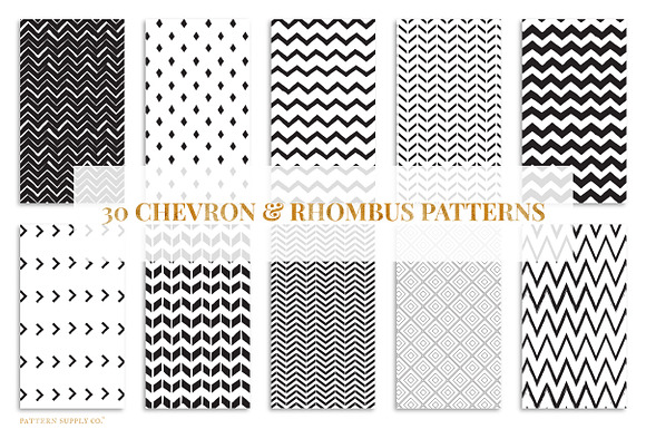 Chevron & Rhombus Patterns in Patterns - product preview 3