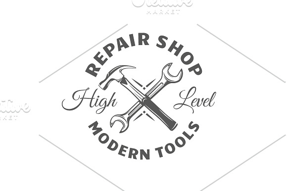9 Repair Logos Templates Vol.2 in Logo Templates - product preview 9
