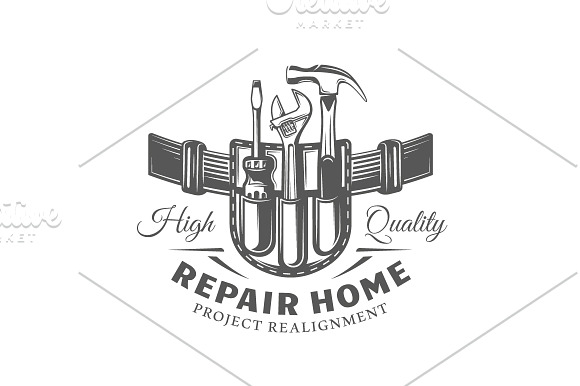 9 Repair Logos Templates Vol.2 in Logo Templates - product preview 10