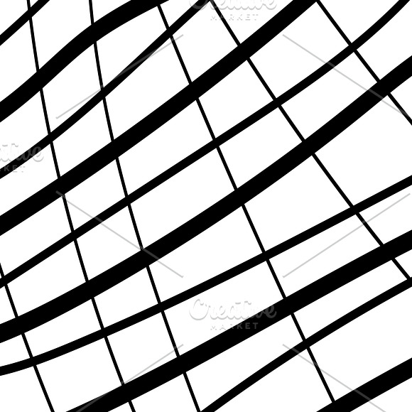 Black & White Scribbles in Patterns - product preview 3