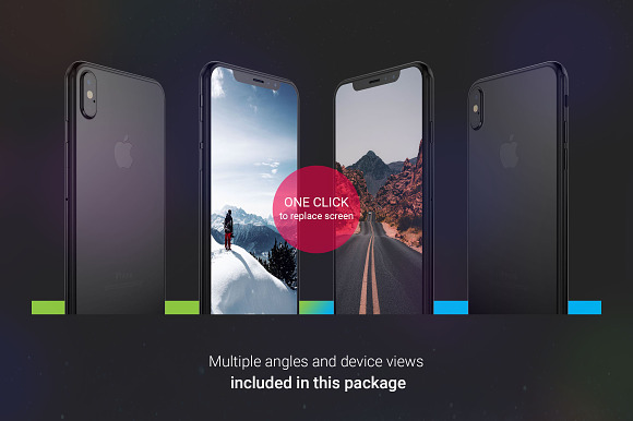 iPhone 8 Mockup Complete Pack Black in Mobile & Web Mockups - product preview 4
