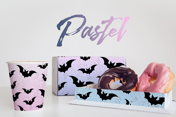  Halloween Glitter Pastel Patterns in Patterns - product preview 3