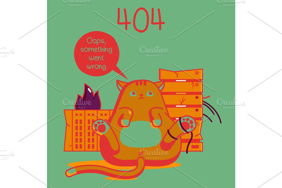 404. fanny cats in Illustrations - product preview 8