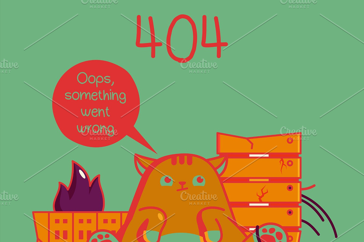 404. fanny cats in Illustrations - product preview 8